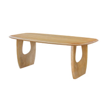 Table Braga — Bois de manguier, ovale danoise