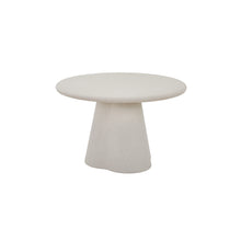 Table Faro — Effet ciment, organique ou ronde