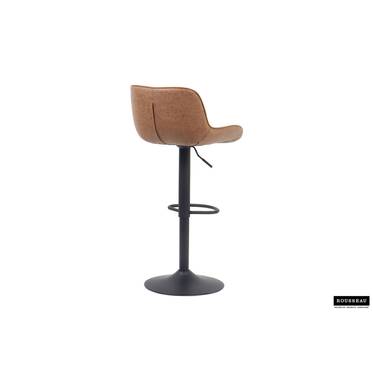 Tabouret de bar Fenna — PU vintage