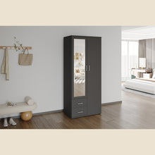 Armoire Marc — Portes battantes avec miroir