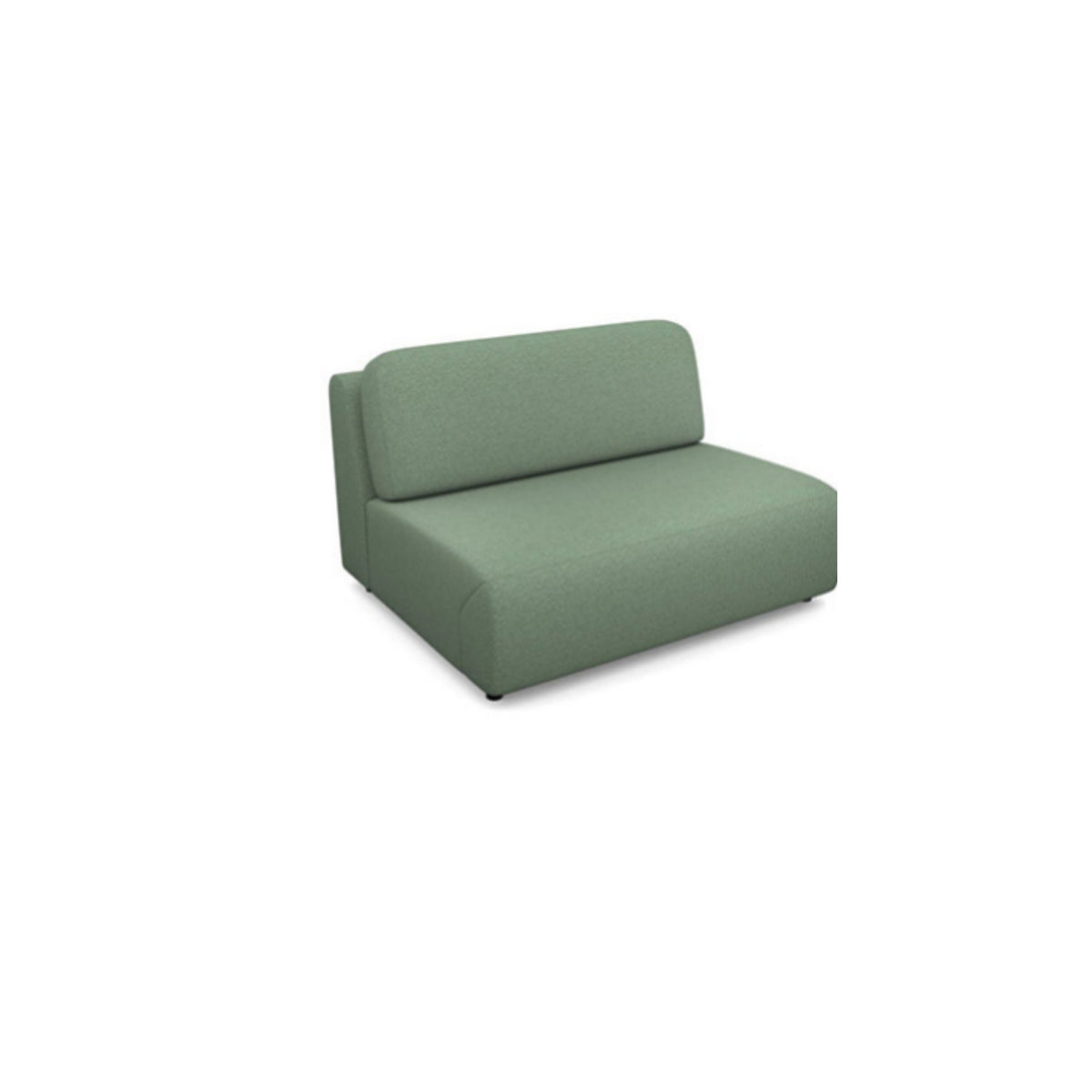 Salon d'angle modulaire Dune — Vert sauge