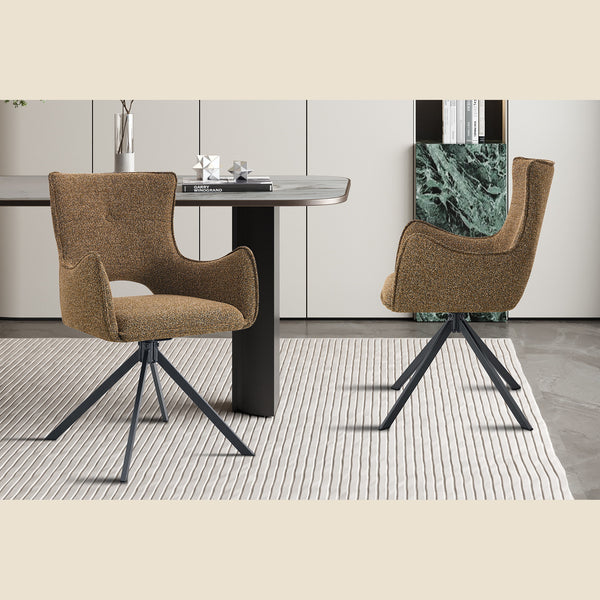 Chaise Billy pivotante — Tissu