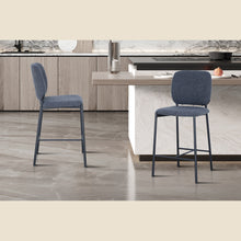 Chaise de comptoir Sophia — Tissu