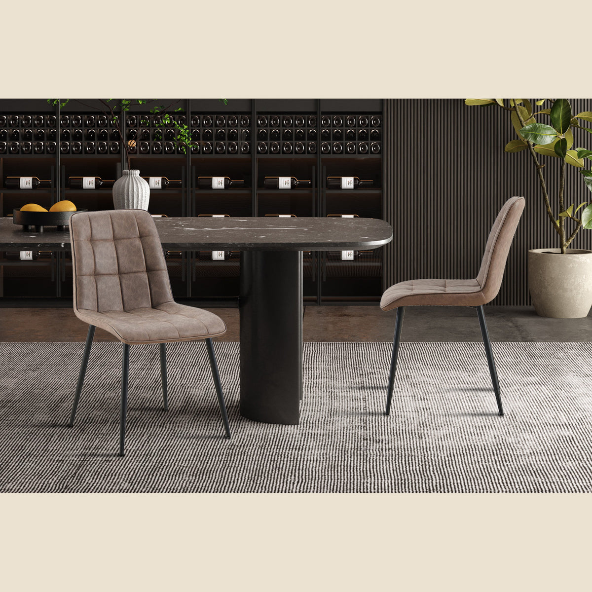 Chaise Furas — Simili vintage