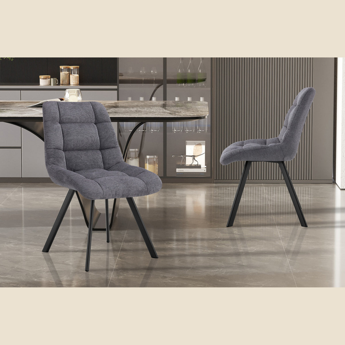 Chaise Lizzy — Tissu