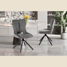 Chaise Mori — Tissu, pivotante