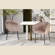 Chaise Sevilla — Tissu, bouclé ou corduroy