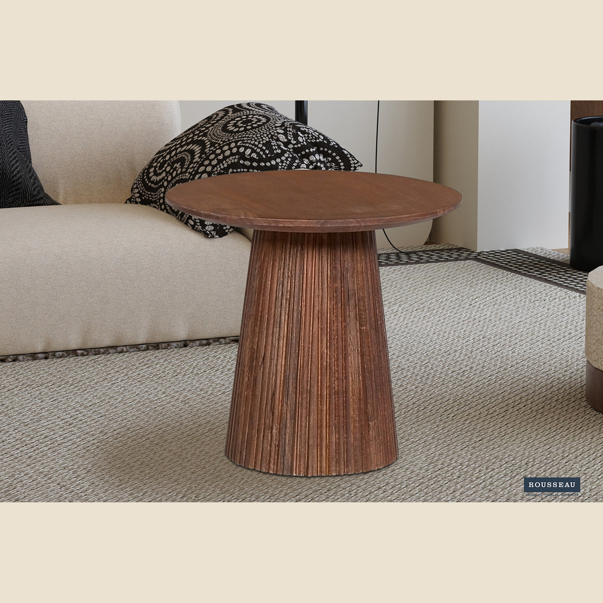 Table basse Miguel — Manguier, ronde ou ovale