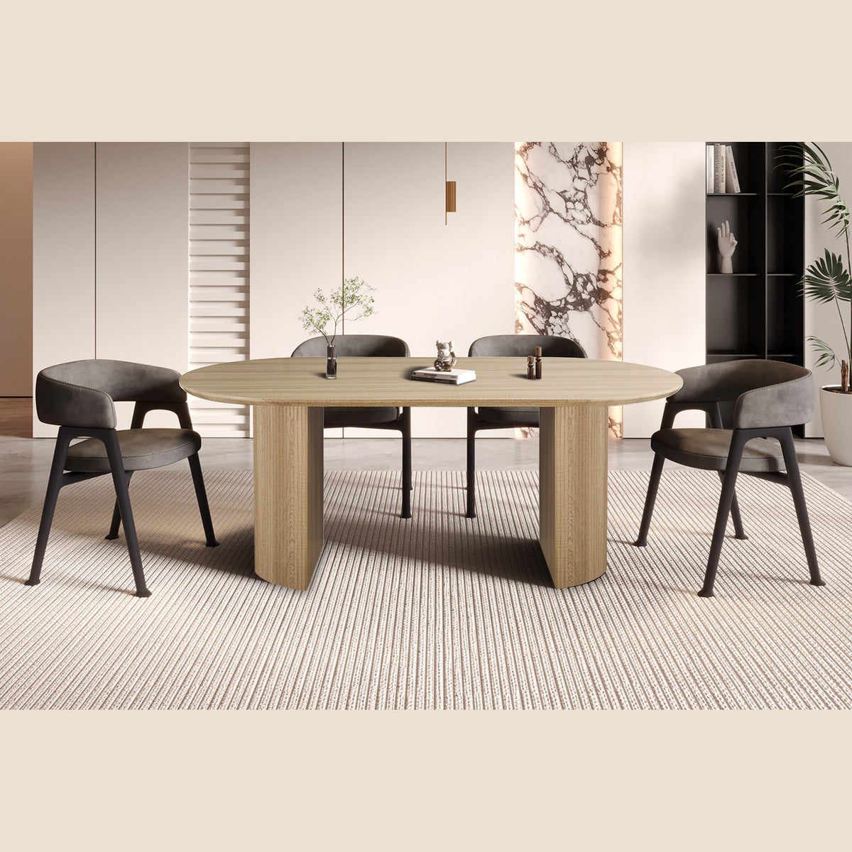 Table Lagos — Ovale ou ronde