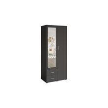 Armoire Marc — Portes battantes avec miroir