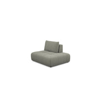 Salon d'angle modulaire Amber — Gris clair chiné