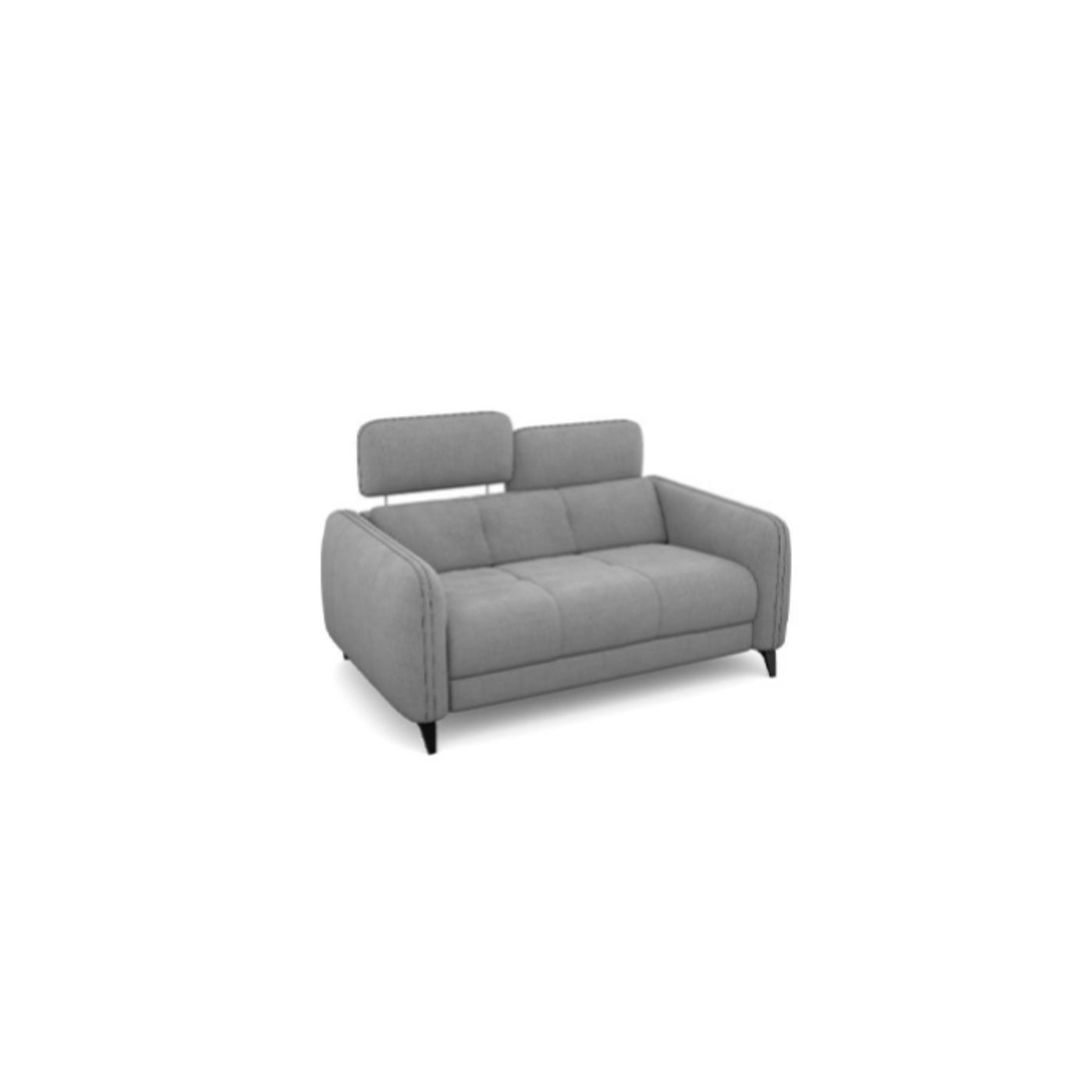 Salon d'angle modulaire Bolt — Gris clair chiné