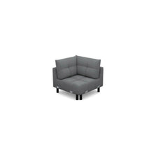 Salon d'angle modulaire Geny — Vert de gris