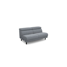 Salon d'angle modulaire Lenon — Gris clair chiné