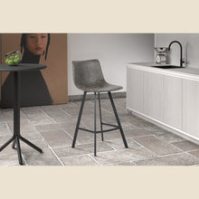 Chaise de comptoir Ozan — Simili cuir