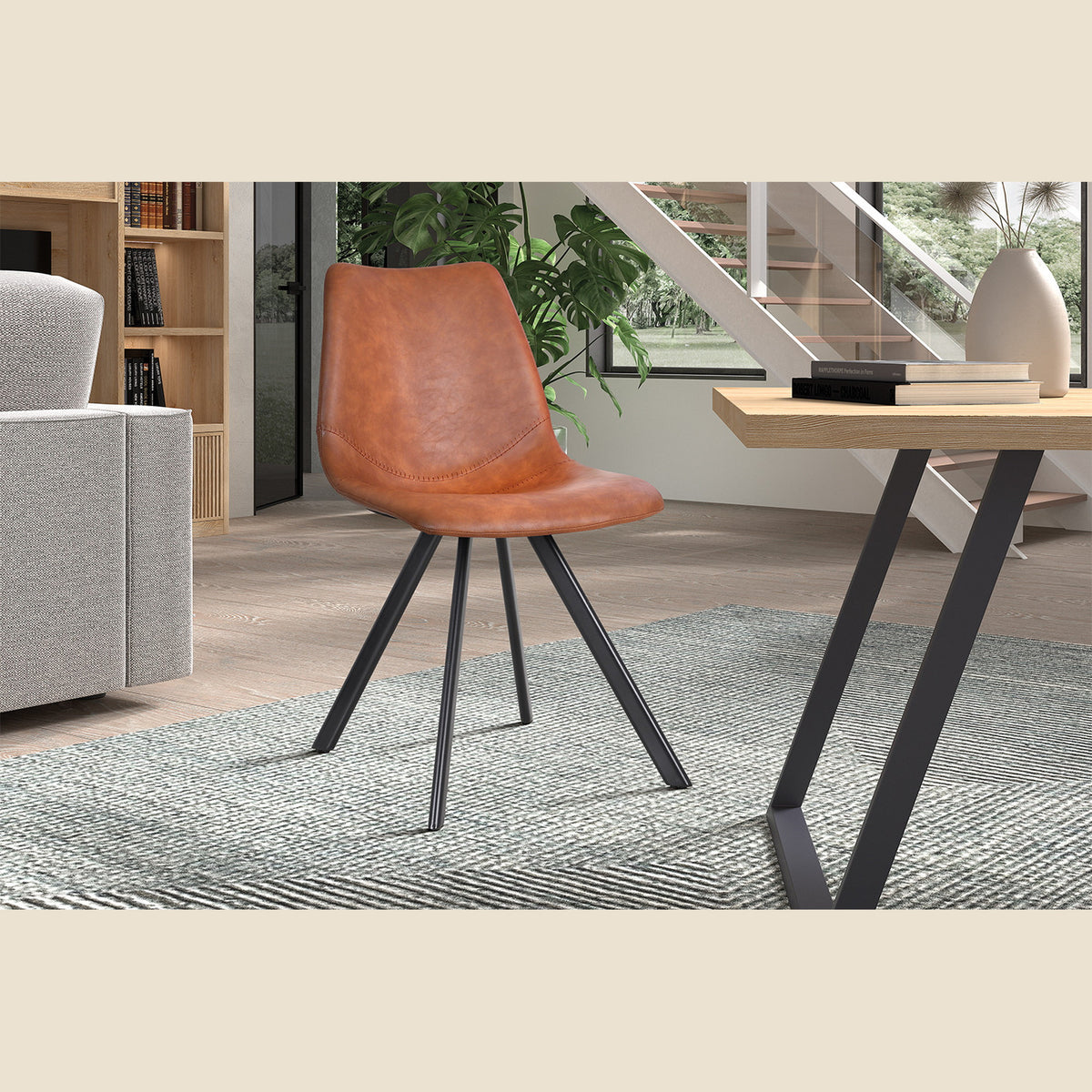 Chaise Emma — Simili cuir