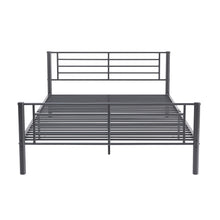 Lit Sammy — Métal gris foncé