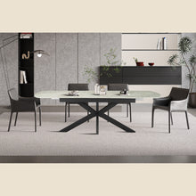 Table extensible Hestia — 180-220 cm, ovale danoise