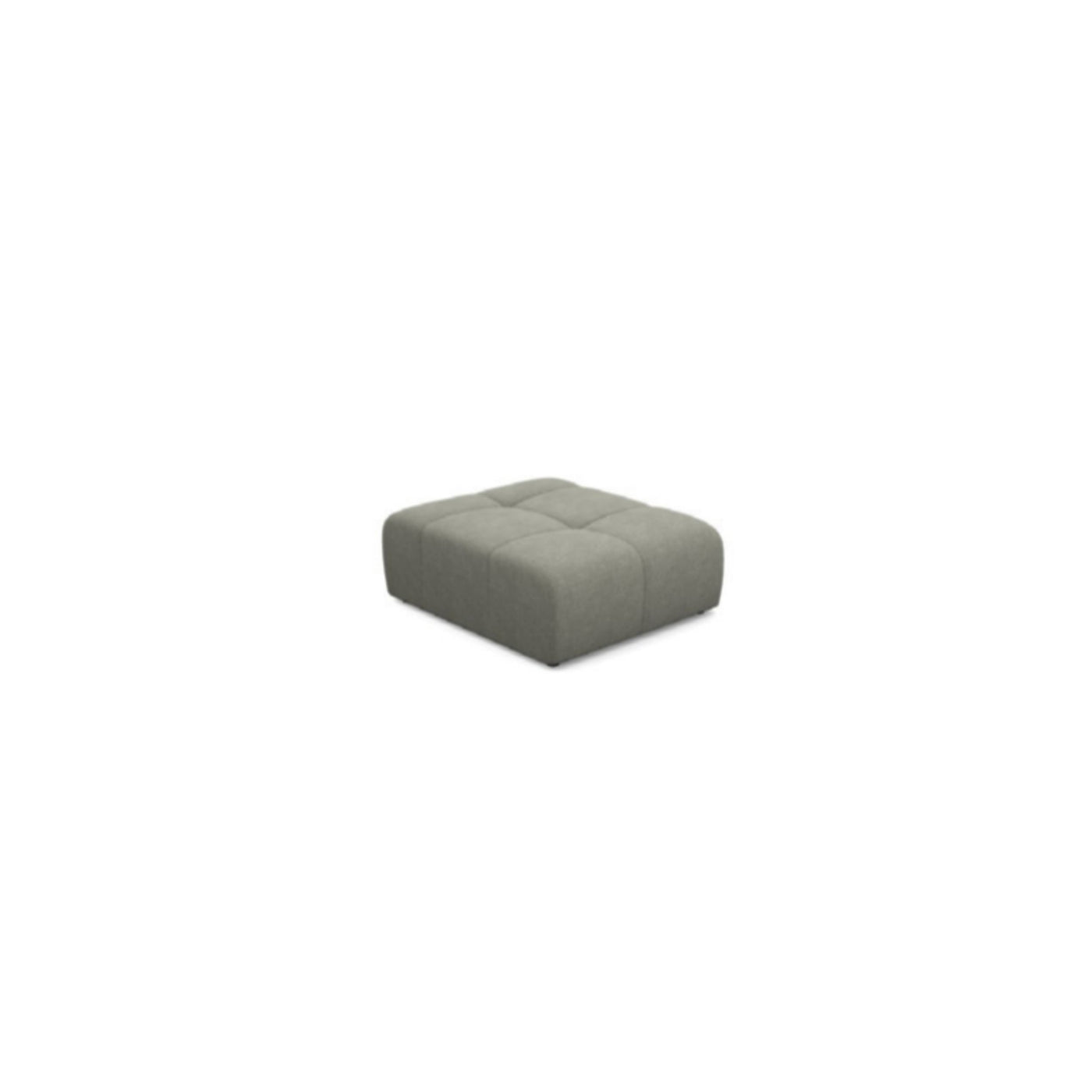 Salon d'angle modulaire Amber — Gris clair chiné