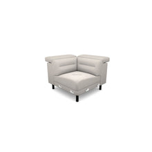 Salon d'angle modulaire Belti — Gris clair