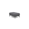 Pouf rectangulaire assorti