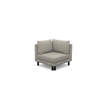 Salon d'angle modulaire Inferno — Gris clair