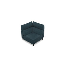 Salon d'angle modulaire Jazz — Bleu pétrole