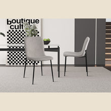 Chaise Alice — Bouclé ou velours côtelé