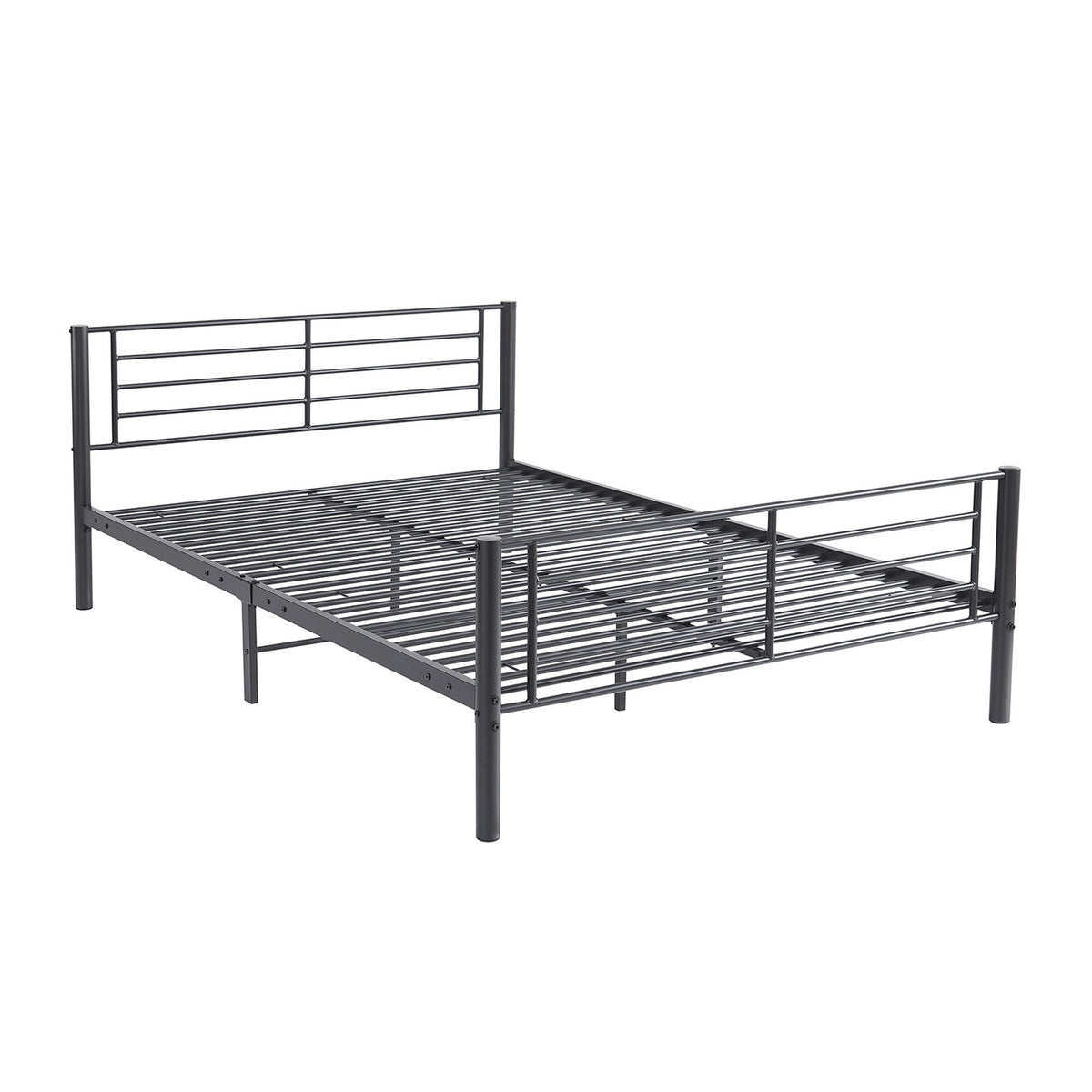 Lit Sammy — Métal gris foncé