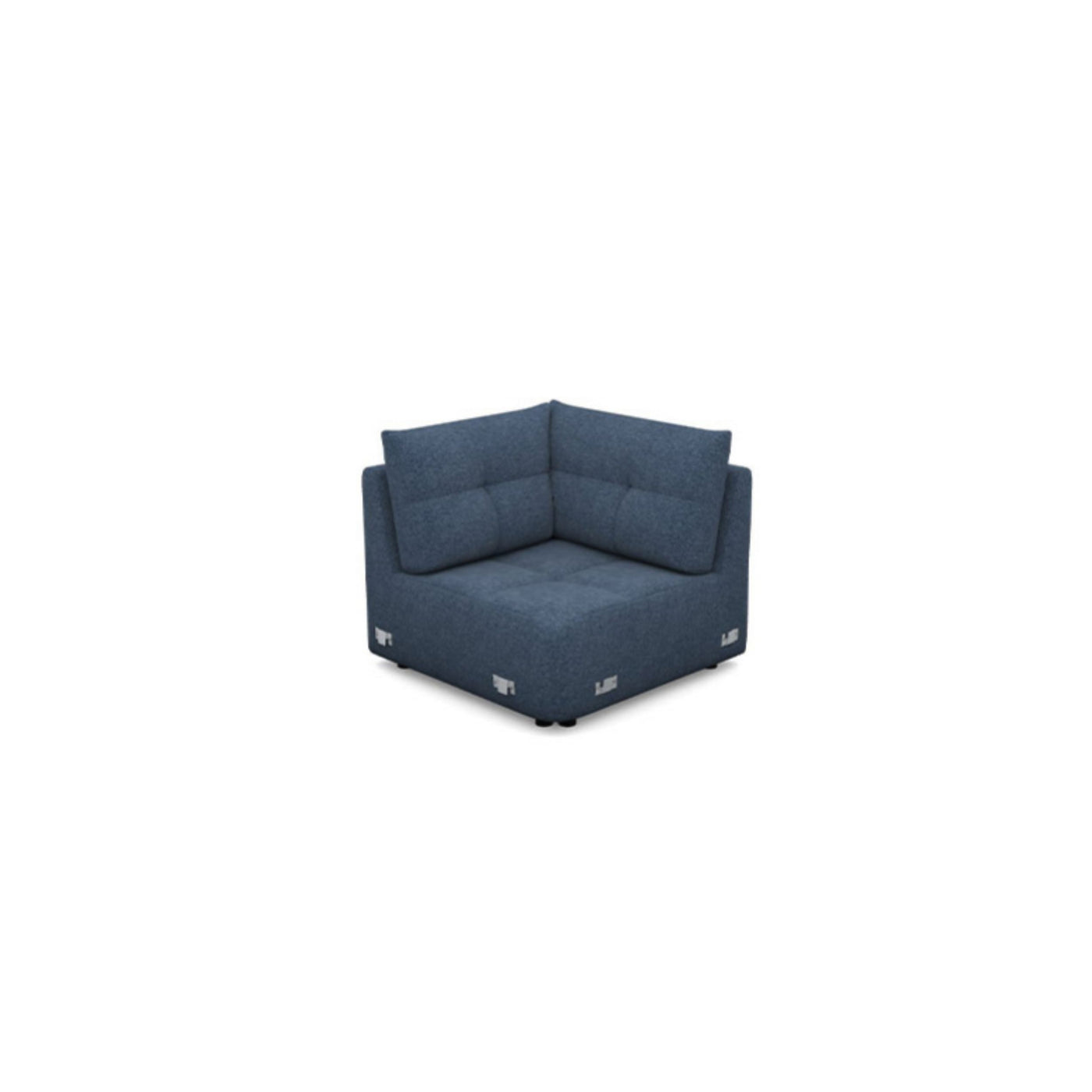 Salon d'angle modulaire Alias — Bleu chiné