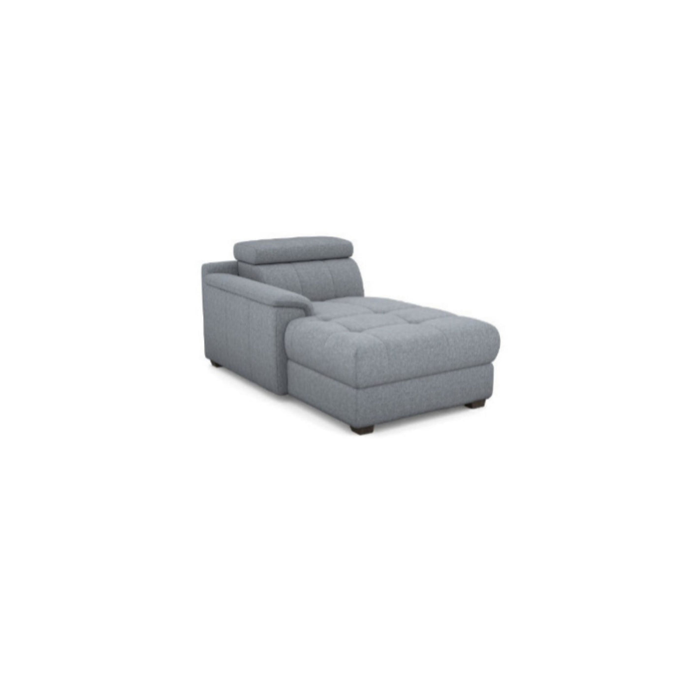 Salon d'angle modulaire Atlanta — Gris bleuté