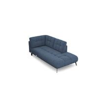 Salon d'angle modulaire Elmo — Bleu chiné