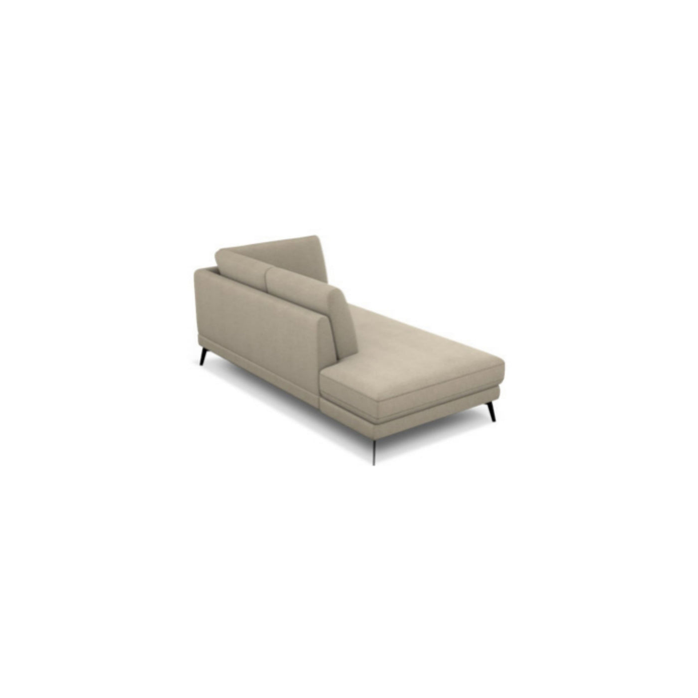Salon d'angle modulaire Eston — Gris bleuté