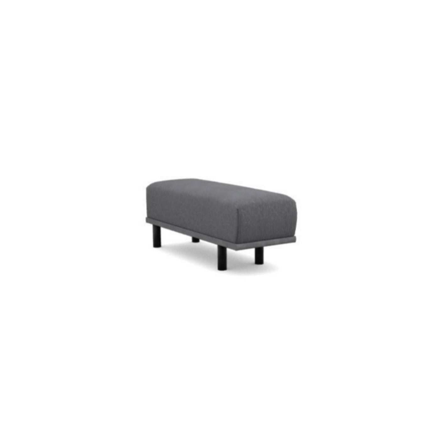 Salon d'angle modulaire Forio — Gris bleuté