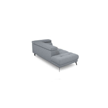 Salon d'angle modulaire Lenon — Gris clair chiné