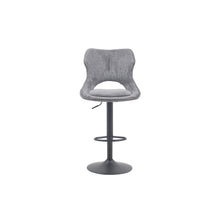 Chaise de bar Mori — Tissu, hauteur réglable