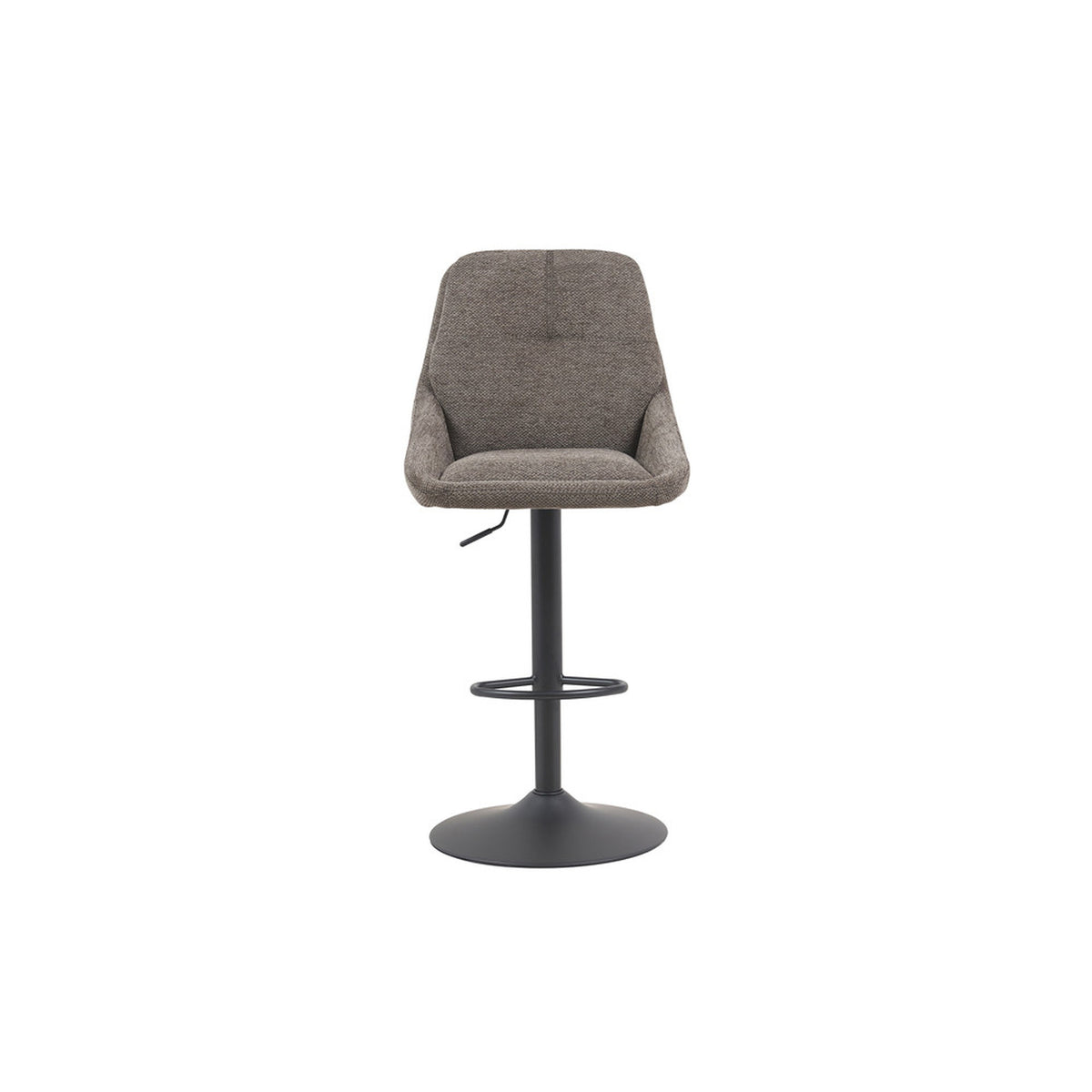 Chaise de bar Sabine — Tissu, pivotante