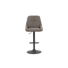 Chaise de bar Sabine — Tissu, pivotante