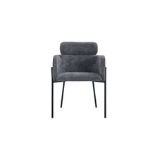 Chaise Naomi — Tissu, avec accoudoirs