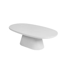 Table basse Tavira — Effet ciment écru