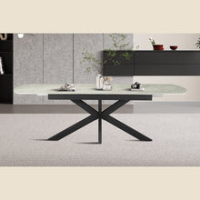 Table extensible Hestia — 180-220 cm, ovale danoise