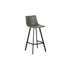 Tabouret de bar Ozan — PU vintage