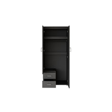 Armoire Marc — Portes battantes avec miroir
