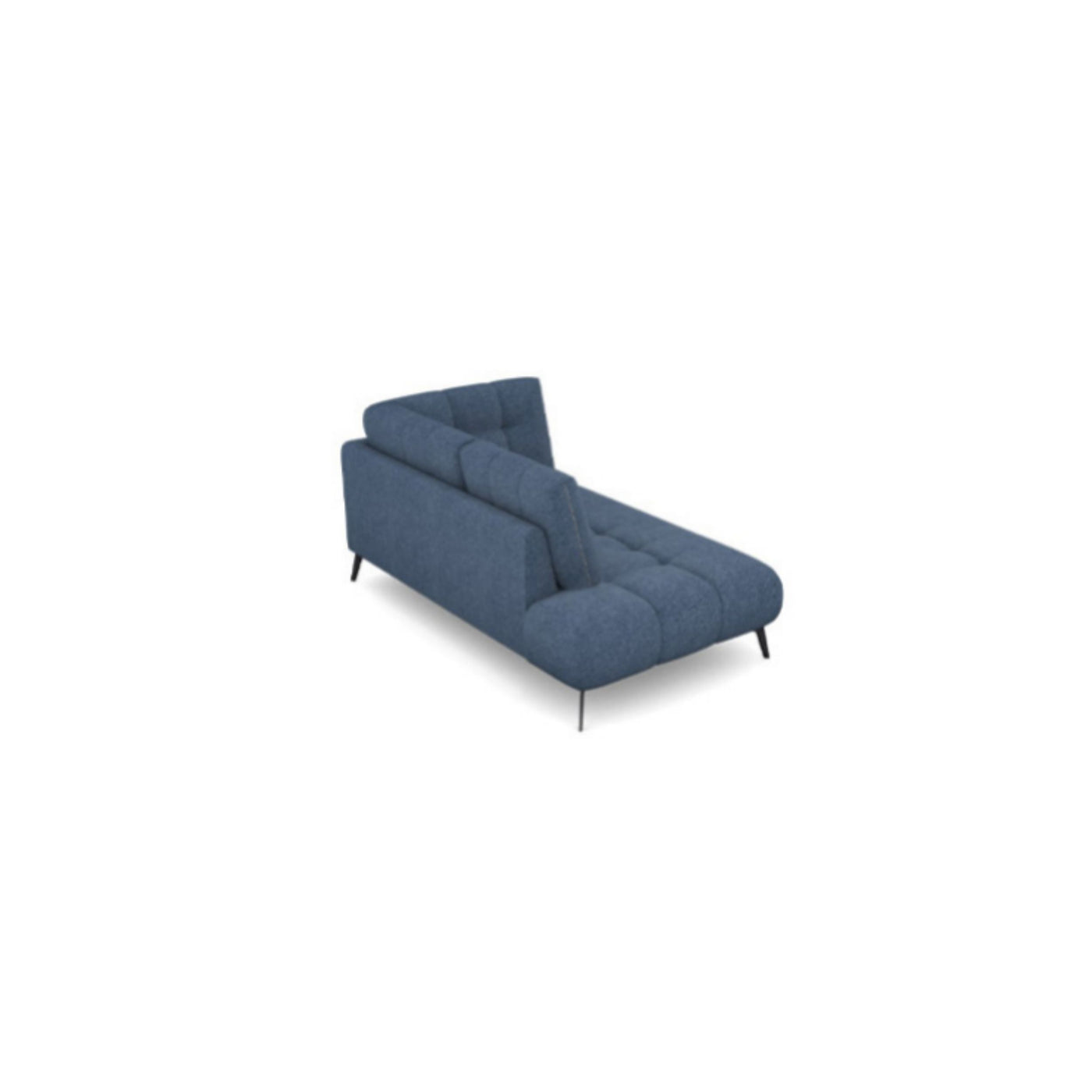 Salon d'angle modulaire Elmo — Bleu chiné