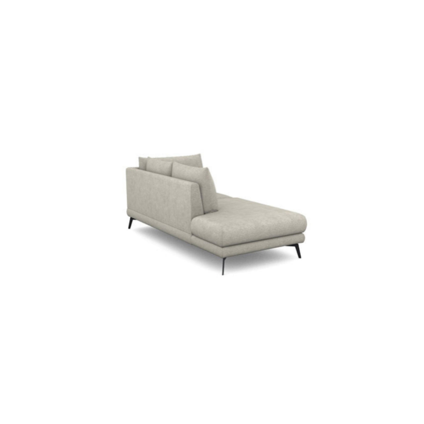 Salon d'angle modulaire Inferno — Gris clair