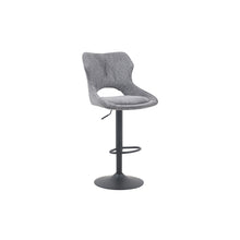 Chaise de bar Mori — Tissu, hauteur réglable