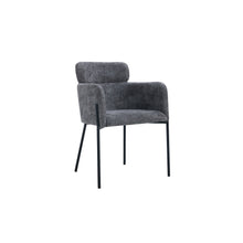 Chaise Naomi — Tissu, avec accoudoirs