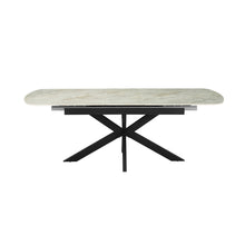 Table extensible Hestia — 180-220 cm, ovale danoise