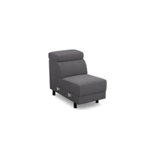 Salon d'angle modulaire Arkon — Gris chiné