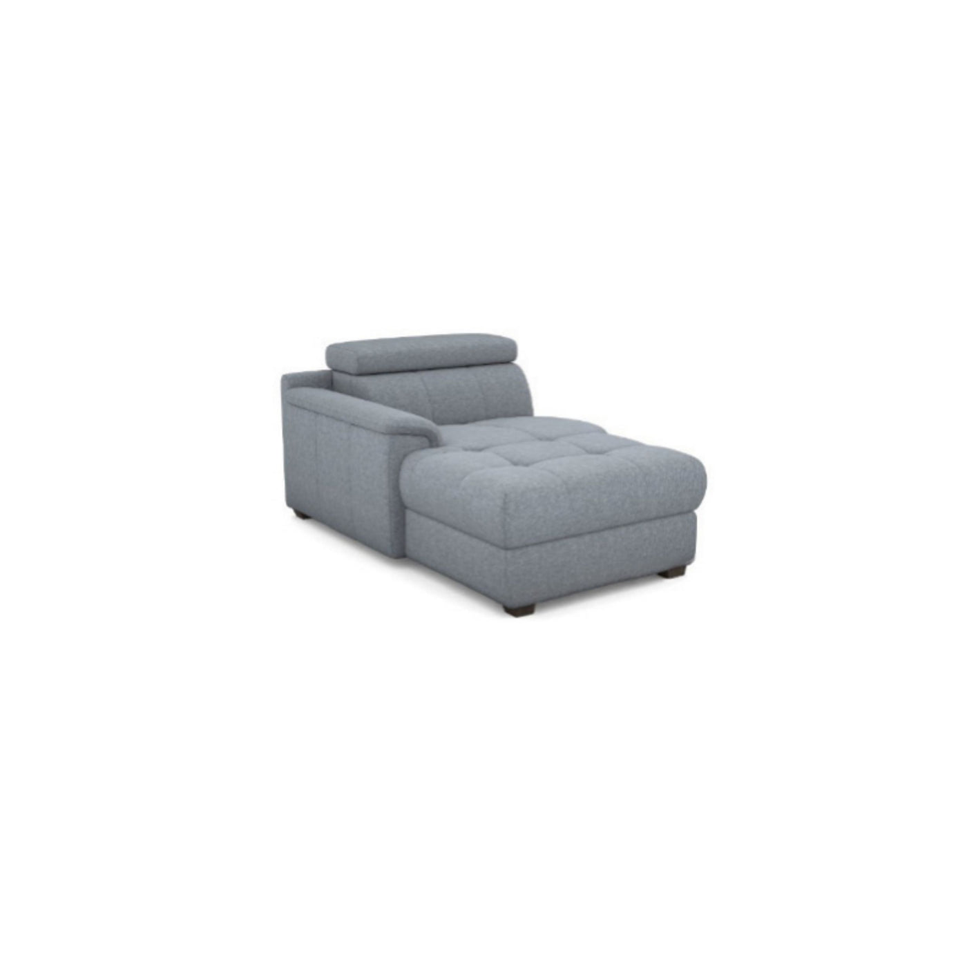 Salon d'angle modulaire Atlanta — Gris bleuté